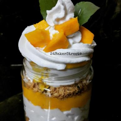 Mango Cheesecake Jar - 24 Baker Street